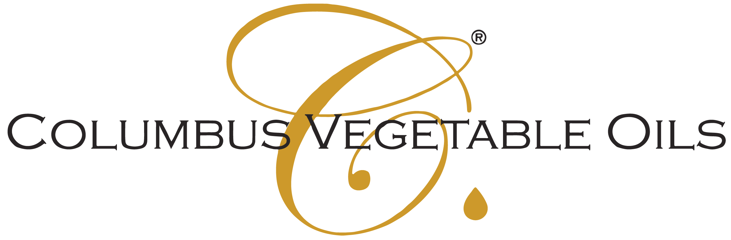 CVOILS logo gold with black text