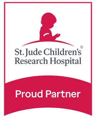 St. Jude Children's Research Hospital Proud Partner logo